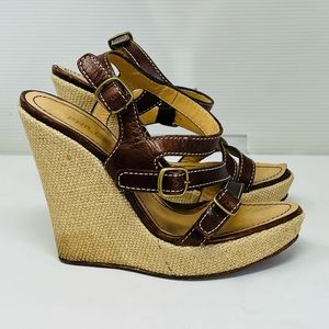 PHILOSPHY by Alberta Ferretti***Wedge Heel Sandals**EU 37; US 7 $780